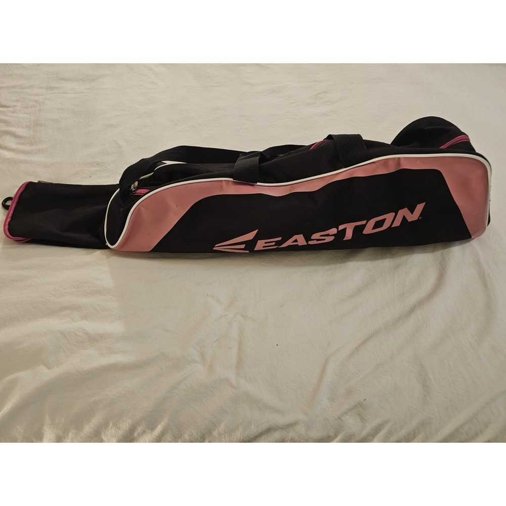 GIRL'S PINK &‎ BLACK EASTON EQUIPMENT BAG FOR SOFTBALL, BASEBALL, TENNIS, ETC
